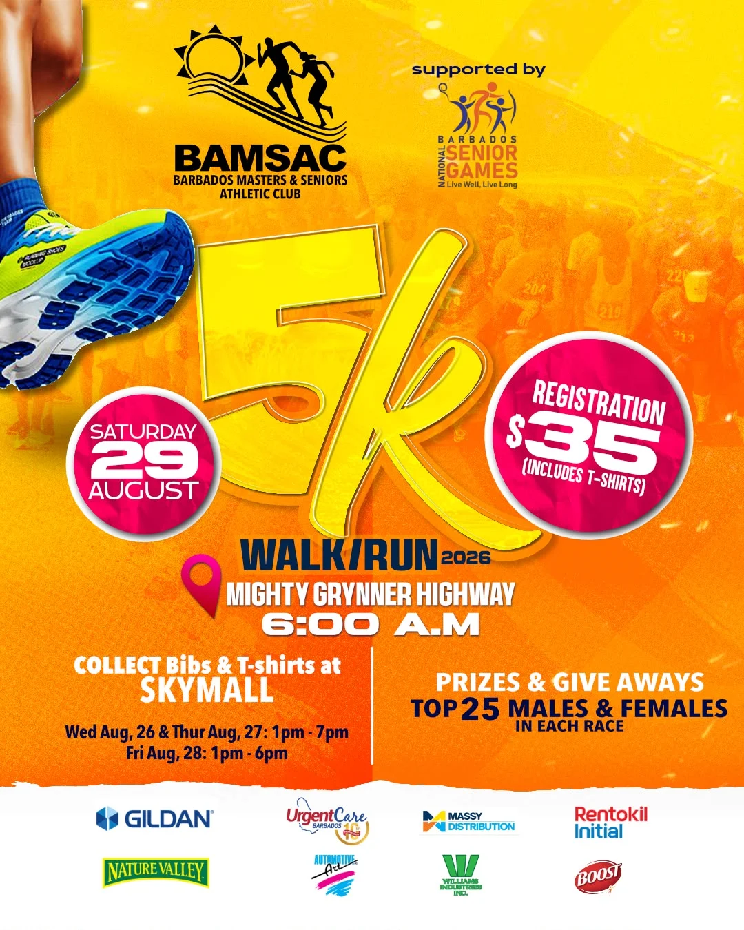 BAMSAC 5K Walk & Run